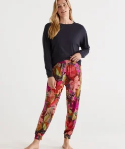 Abstract Floral Harem Pant<Sussan Hot