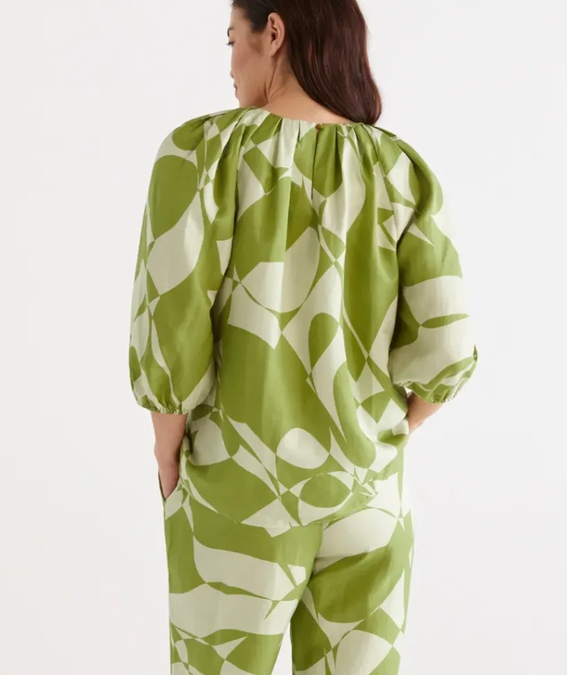 Abstract Shell Top<Sussan Discount