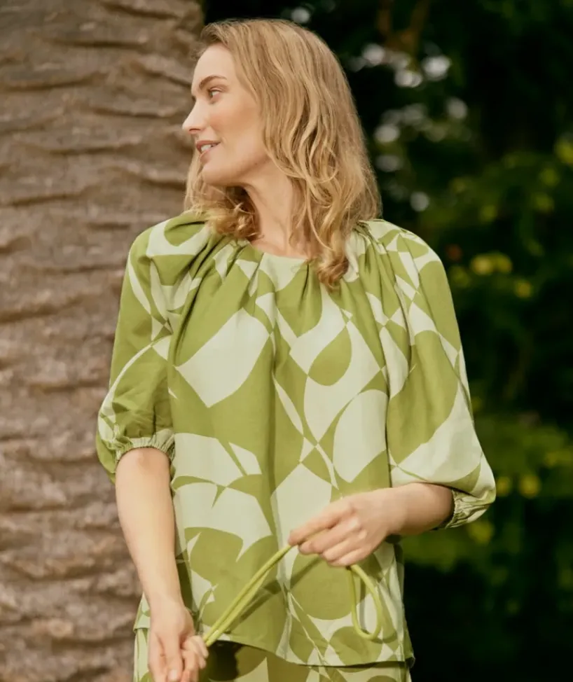 Abstract Shell Top<Sussan Discount