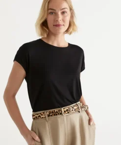 Animal Leather Belt<Sussan Online