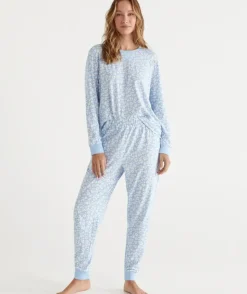 Animal Print Australian Cotton Pyjama Set<Sussan Sale