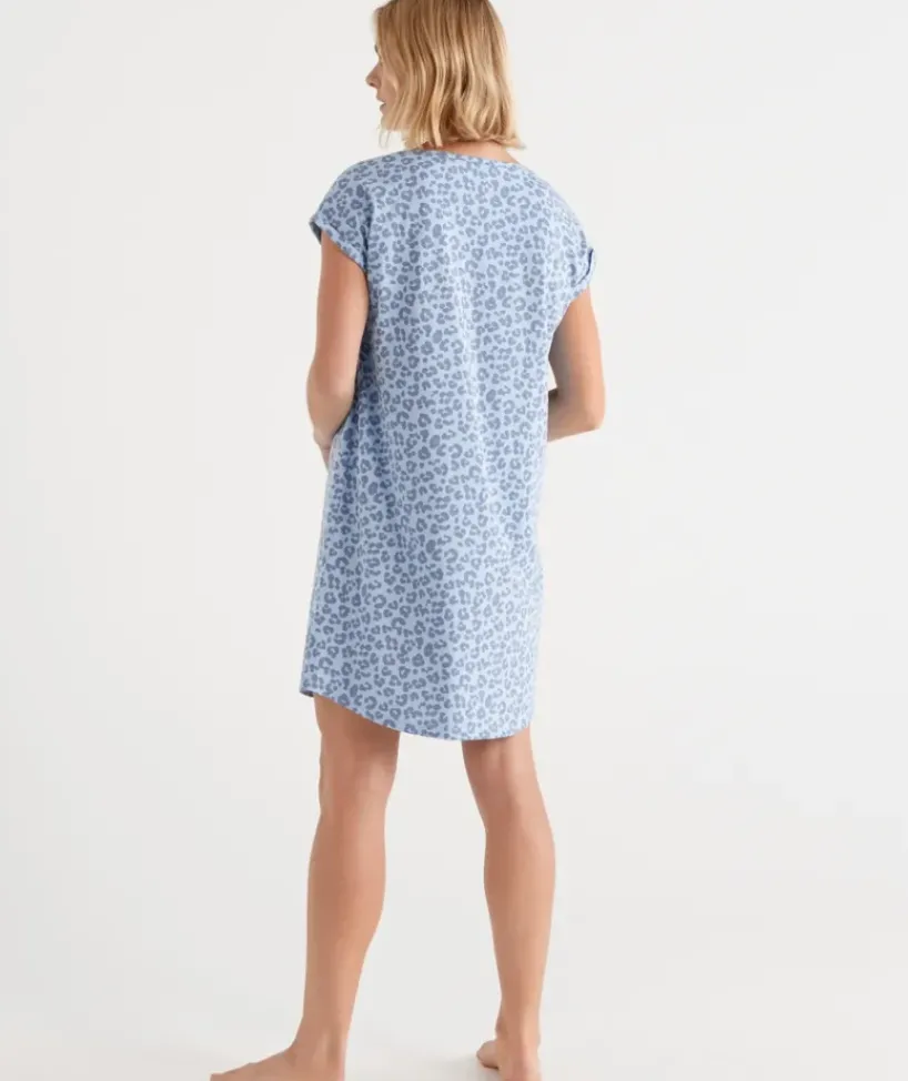 Australian Cotton Animal V Neck Nightie<Sussan Outlet
