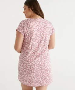 Australian Cotton Animal V Neck Nightie<Sussan Best