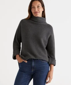 Australian Cotton Batwing Pullover<Sussan Sale