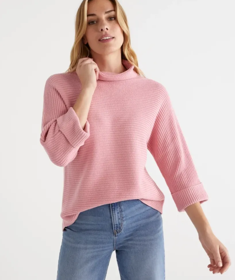 Australian Cotton Batwing Pullover<Sussan Sale