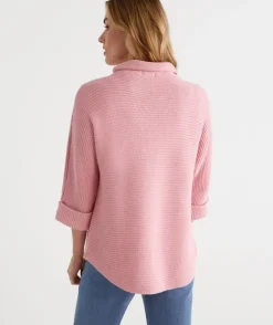 Australian Cotton Batwing Pullover<Sussan Sale