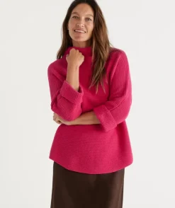 Australian Cotton Batwing Pullover<Sussan Discount