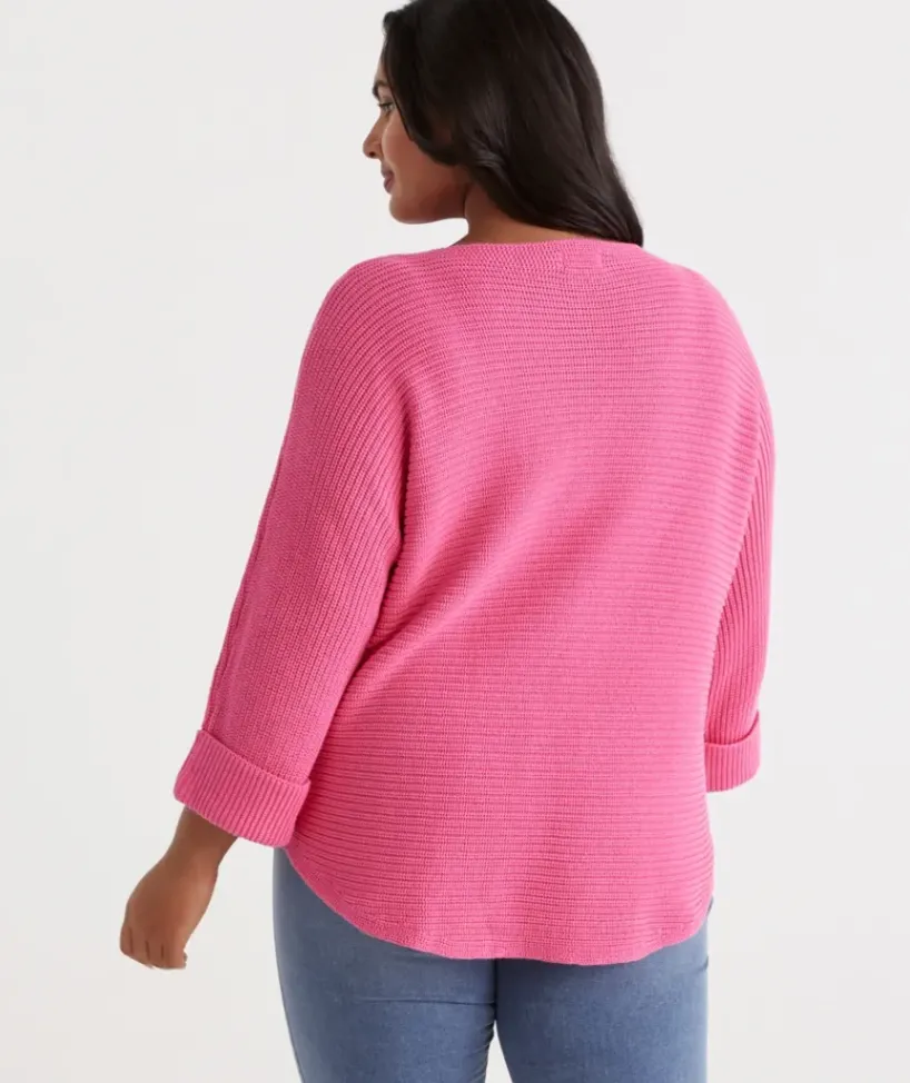 Australian Cotton Dolman Pullover<Sussan Clearance
