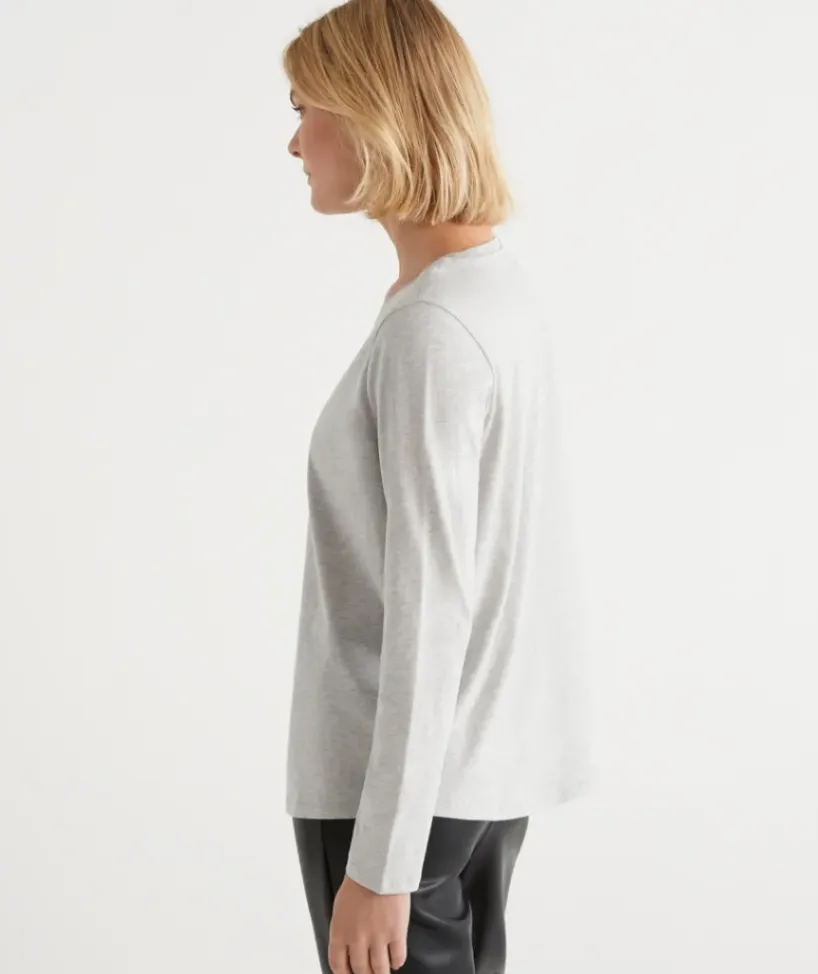 Australian Cotton Long Sleeve Tee<Sussan Discount