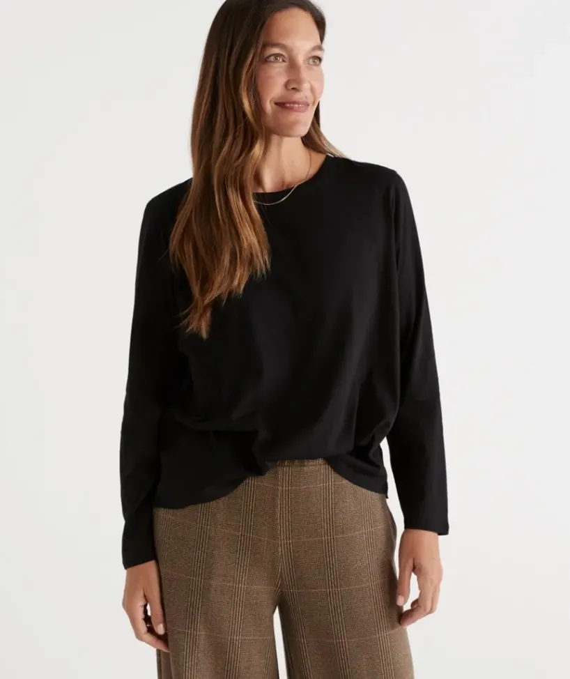 Australian Cotton Longline Tee<Sussan Discount