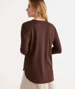 Australian Cotton Longline Tee<Sussan Sale