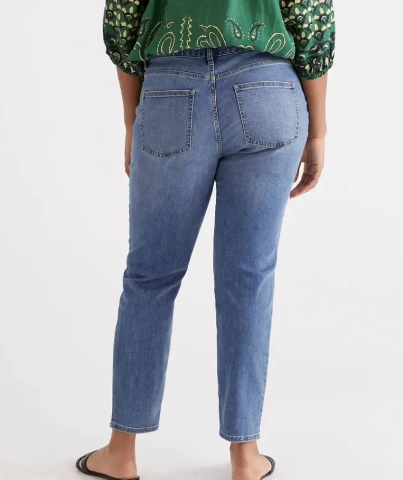 Australian Cotton Relaxed Jean<Sussan New