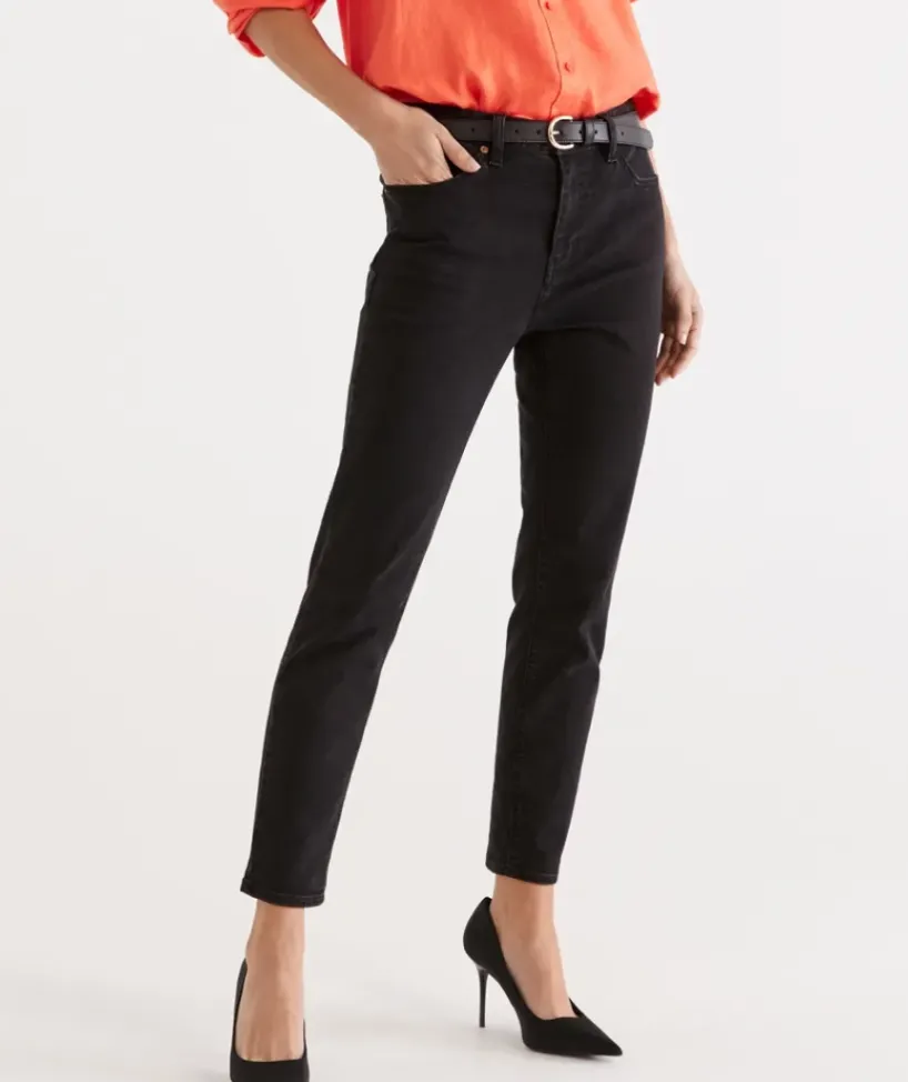 Australian Cotton Relaxed Jean<Sussan Hot