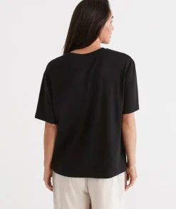 Australian Cotton Relaxed Tee<Sussan Sale