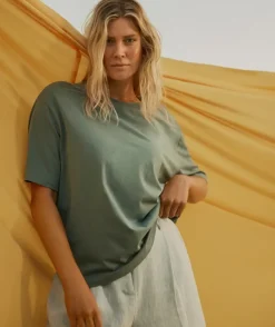 Australian Cotton Relaxed Tee<Sussan Sale