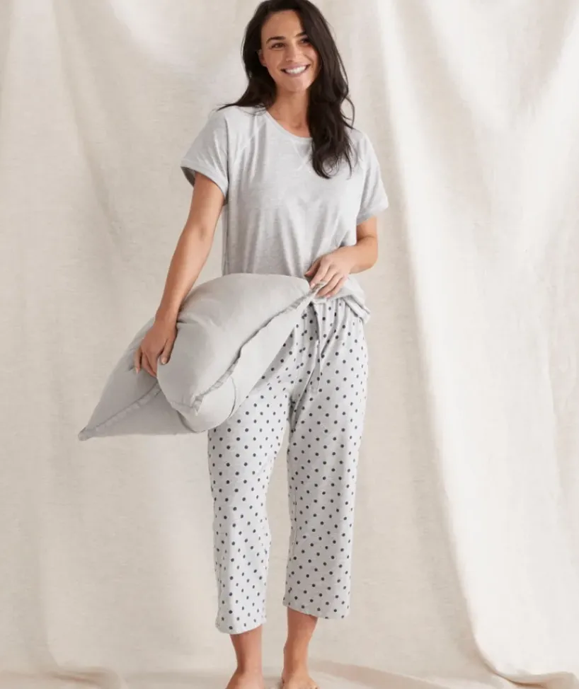 Australian Cotton Spot ¾ Pyjama Pant<Sussan Clearance