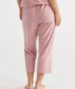 Australian Cotton Spot ¾ Pyjama Pant<Sussan Best