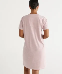 Australian Cotton Stripe Henley Nightie<Sussan