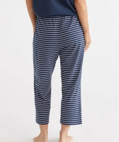 Australian Cotton Stripe ¾ Pyjama Pant<Sussan Best