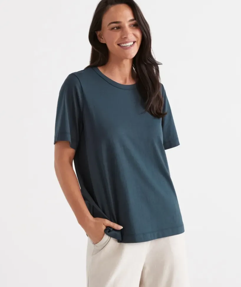 Australian Cotton Swing Tee<Sussan Sale