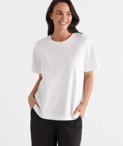 Australian Cotton Swing Tee<Sussan New