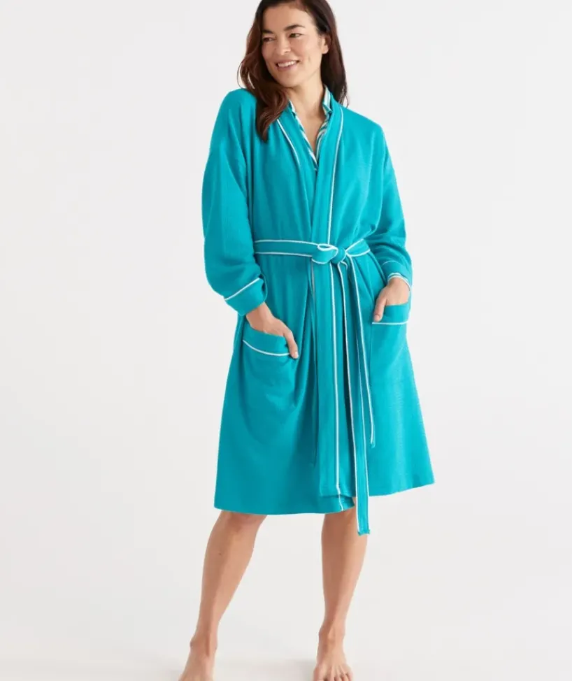 Australian Cotton Waffle Gown<Sussan