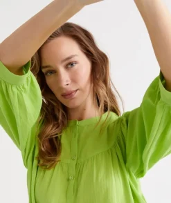 Australian Cotton Yoke Blouse<Sussan Best