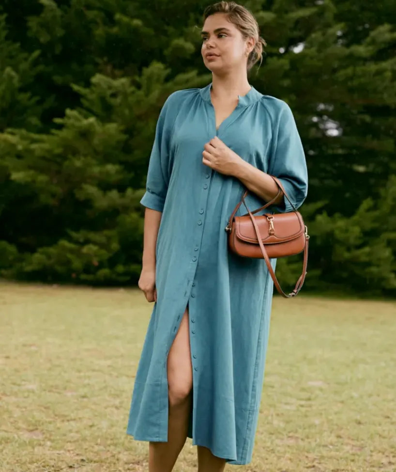 Belted Midi Dress<Sussan Clearance