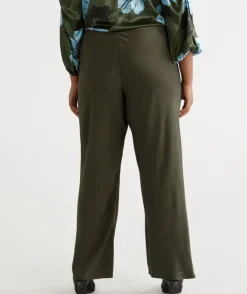 Bias Cut Satin Pant<Sussan