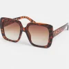 Carmona Dark Tortoise Sunglasses<Sussan Online