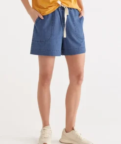 Casual Mid Blue Short<Sussan Clearance
