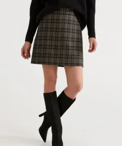 Check Mini Skirt<Sussan New