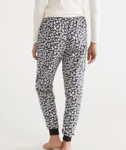 Cotton Animal Print Flannelette Pant<Sussan