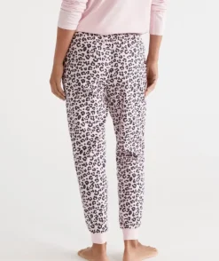 Cotton Animal Print Flannelette Pant<Sussan