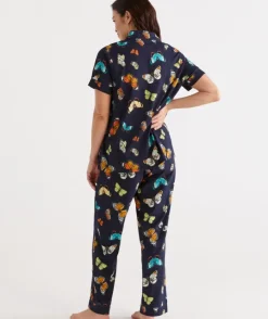 Cotton Butterfly Print Pyjama Set<Sussan Discount