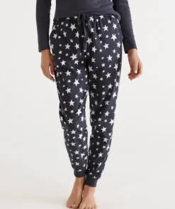 Cotton Star Print Flannelette Pant<Sussan Outlet