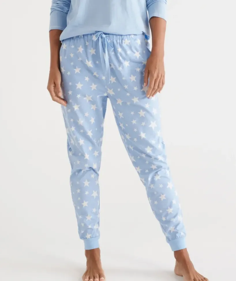 Cotton Star Print Flannelette Pant<Sussan Outlet