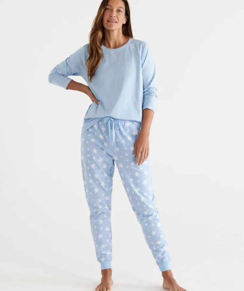 Cotton Star Print Flannelette Pant<Sussan Best