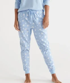 Cotton Star Print Flannelette Pant<Sussan Best
