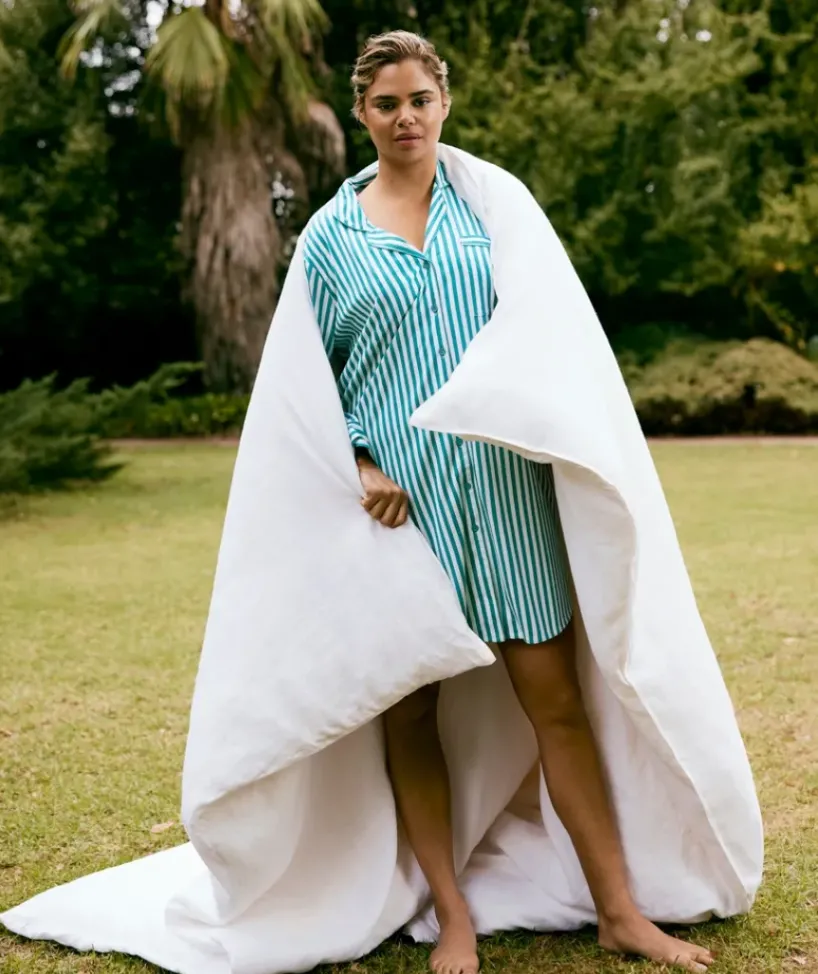 Cotton Stripe Nightshirt<Sussan Clearance