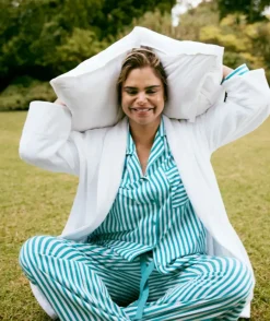 Cotton Stripe Pyjama Set<Sussan Clearance