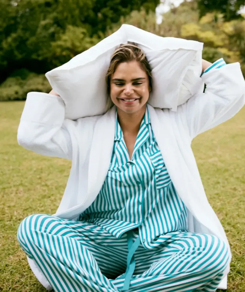 Cotton Stripe Pyjama Set<Sussan Clearance