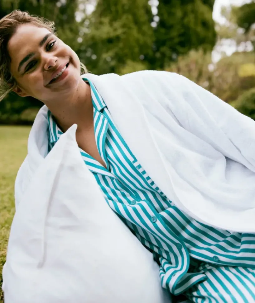 Cotton Stripe Pyjama Set<Sussan Clearance