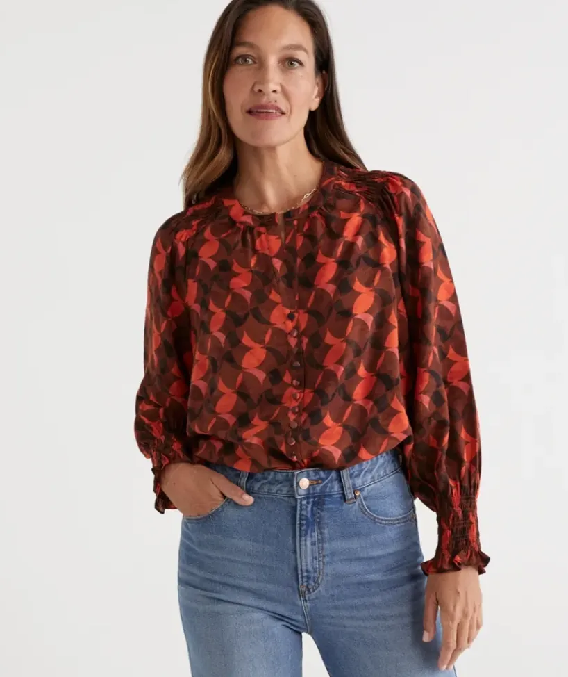 Crescent Geo Top<Sussan Outlet