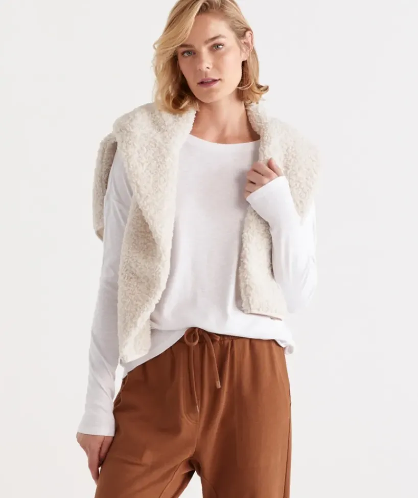 Crew Drop Shoulder Top<Sussan Hot