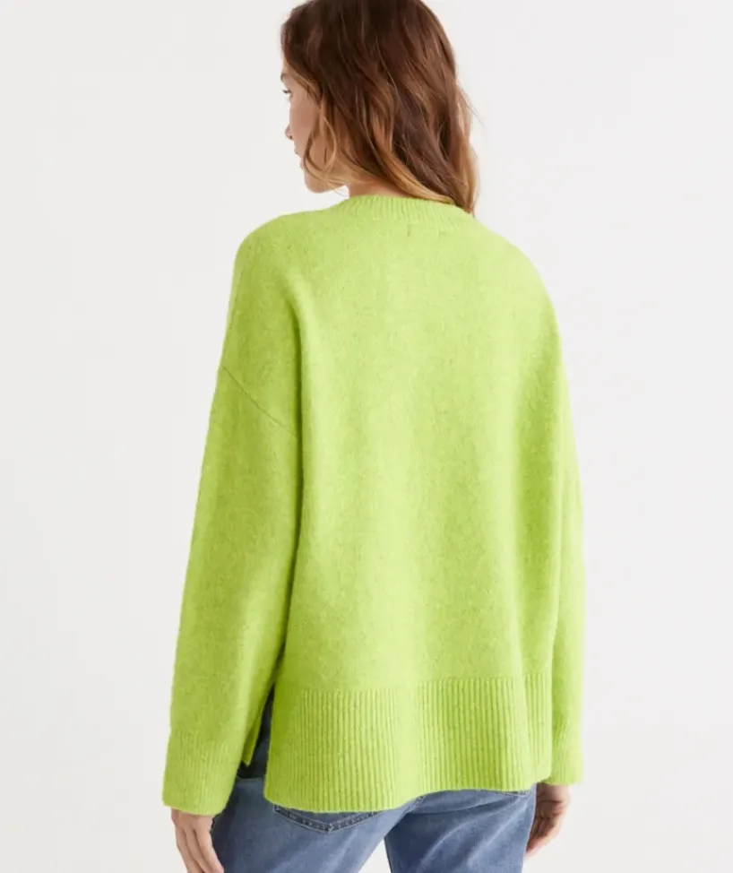 Crew Neck Lofty Pull Over<Sussan Best