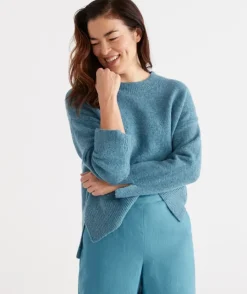 Crew Neck Lofty Pull Over<Sussan Clearance