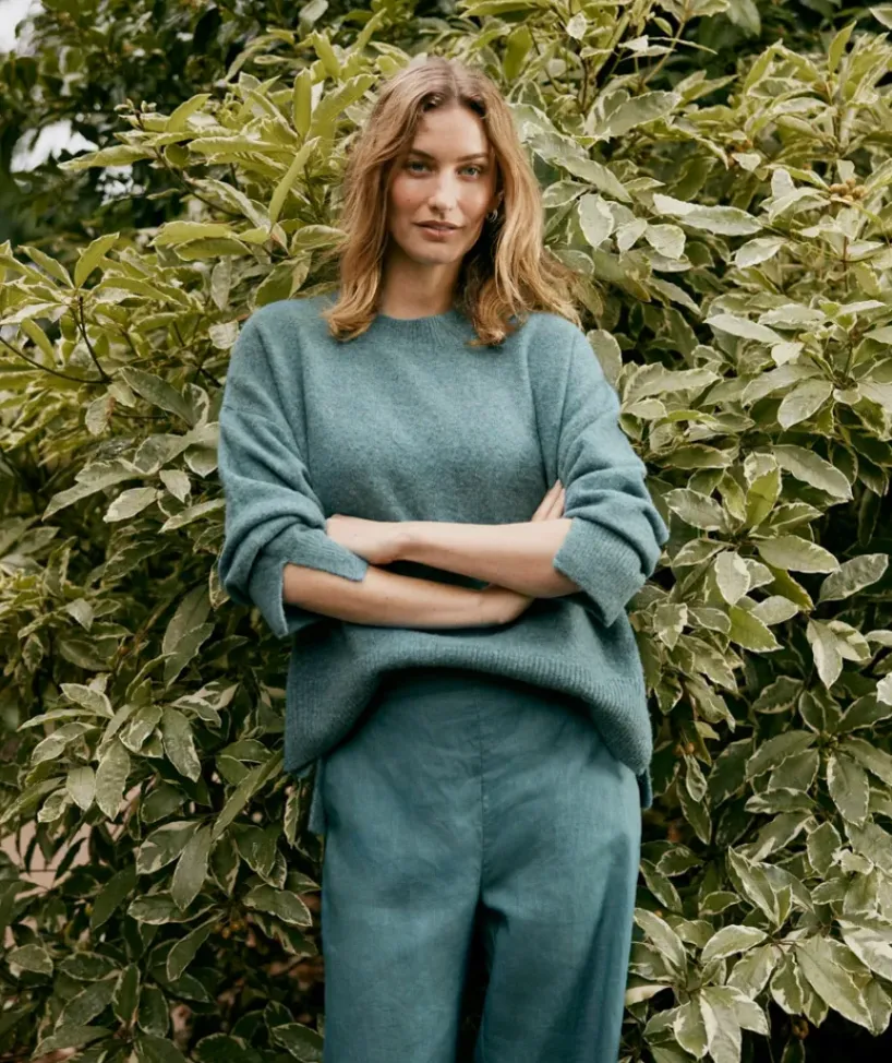 Crew Neck Lofty Pull Over<Sussan