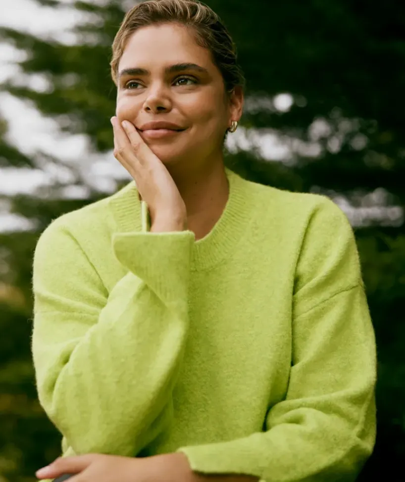 Crew Neck Lofty Pull Over<Sussan Discount