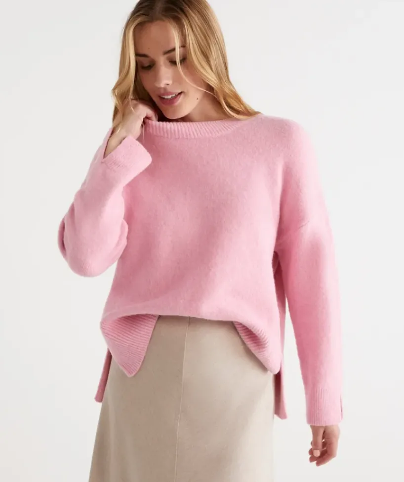 Crew Neck Lofty Pull Over<Sussan Online